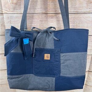 Carhartt Navy and Charcoal Women's Tote